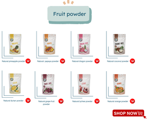 Polvo de Mango Seco orgánico OEM Etiqueta Privada personalizable sabor dulce para embalaje de caja de alimentos y bebidas para adultos - Product Image 6