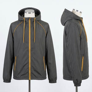 Veste coupe-vent légère, veste personnalisée, service OEM, style athlétique respirant pour activités de plein air - Product Image 1