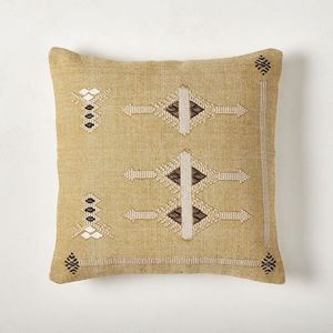 Modern Moraccan Vintage Geometric Patterned Handwoven Cotton <b>Cushion</b> Cover Stylish Soft Decorative Outdoor Living Room <b>Cushion</b> - Product Image 4