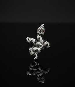 925 Sterling <b>Silver</b> Snake <b>Ring</b> Iced Out Hip Hop Statement <b>Ring</b> 10K 14K Gold Finish CZ Diamond Rapper Jewelry for <b>Men</b> - Product Image 2