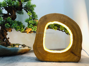 Lámpara de pared E27 de alta calidad, lámpara de pared de cristal para cabecera de dormitorio de estilo de madera Original para sala de estar, baño escolar, uso al aire libre - Product Image 3