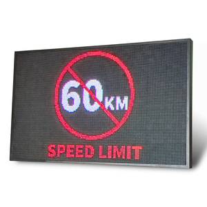 Pantalla LED de Matriz de Puntos Tipo Soporte Móvil VMS, Señalización Visual de Advertencia de Tráfico, Adecuada para Secciones Temporales de Construcción - Product Image 1