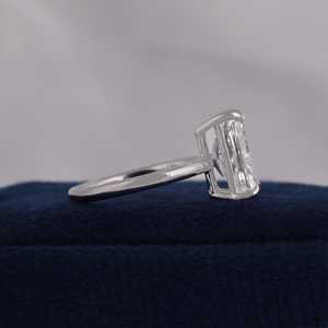 Radiant Look Women’s 925 Sterling Silver Radiant Cut 3 Ct Lab Grown Diamond <b>Ring</b> Premium Sparkling Jewelry Design - Product Image 1