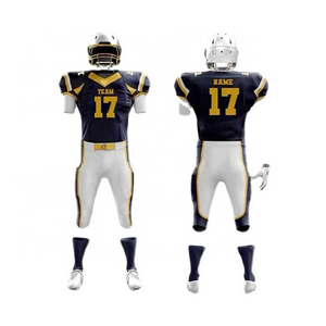 High Quality Low Price American Football Uniform Made Of 100% Polyester American Football Uniform <b>Sets</b> Breathable for Summer - Product Image 4