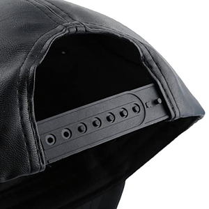 Gorra de Cuero Resistente al Agua, Diseño Personalizado al por Mayor, Secado Rápido, Banda Absorbente de Sudor, Protección Solar, para Ciclismo, Unisex, Adulto - Product Image 6