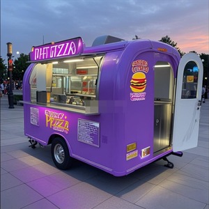 Camión de Comida Móvil 2025 en Venta en EE. UU., Remolque de Comida Totalmente Equipado con Certificación CE - Product Image 3