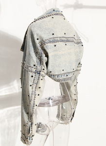 Chaquetas de Mezclilla de Moda Primavera 2026, Diseños Únicos, Abrigos para Mujer, Fabricadas por TRIOTAKIE INDUSTRY - Product Image 3