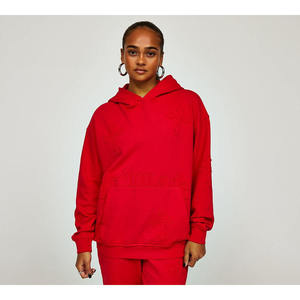 Custom <b>Men</b>’s <b>Red</b> Tracksuit Set <b>Hoodie</b> Jogger Pants Matching Streetwear Casual Two Piece Sportswear - Product Image 6