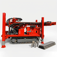 ZHIZUAN Foreuse rotative sur chenilles à moteur diesel entièrement hydraulique, portable, à entraînement par le haut, pour forage profond jusqu'à 200 m