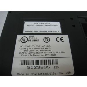 ระบบควบคุมกระบวนการเบิร์กลีย์ MIO-A-4-602 ANALOG - อุปกรณ์และชิ้นส่วนเซมิคอนดักเตอร์มือสองระดับโลกที่เชื่อถือได้ - Product Image 1
