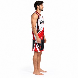 Conjunto de Uniforme de Baloncesto para Equipo, Camiseta y Pantalones Cortos, Transpirable, Ligero, Ropa Deportiva para Entrenamiento, Juego y Práctica - Product Image 3