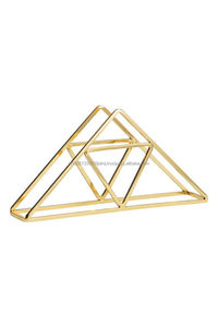 Haute qualité en gros fait à la main or Design élégant porte-serviettes en métal en acier inoxydable dessus de table porte-serviettes décoratifs - Product Image 6