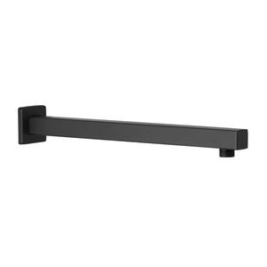 Braccio di Estensione per Doccia a Parete con Filettatura Conica 1/2 NPT, Flangia e Soffione a Pioggia - Accessori per Cabina Doccia - Product Image 1
