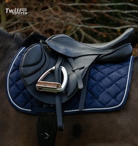 Bonita almohadilla de sillín de salto con estampado GP DR, manta de sillín de Doma con perla, equipo ecuestre equino para carreras de caballos - Product Image 3