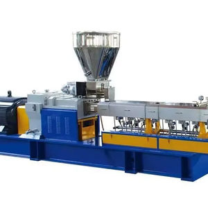 DIVINE MACHINERY SOLUTION Automatic Single Screw Extruder <b>Machine</b> for XPS/UPVC/PP/PS/<b>ABS</b>/PE Wire 100KG/hr Motor Gearbox - Product Image 1