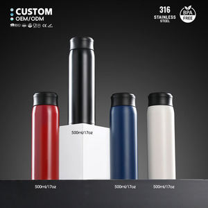 Bicchiere Termico Classico 500ML - Tazza Semplice in Acciaio Inossidabile con Isolamento Sottovuoto - Product Image 6