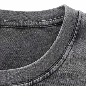 Camiseta Extra Grande para Hombre Take The Risk, Manga Corta, Cuello Redondo, Informal, 100% Algodón Jersey, Lavado, con Estampado de Letras en la Parte Delantera - Product Image 5