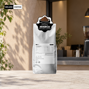 กาแฟอาราบิก้าคั่วเข้มบดสำเร็จ 1 กก. รับผลิตแบบ OEM พิมพ์โลโก้ตามสั่ง - Product Image 2