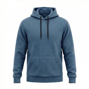 Sudadera con Capucha Casual 100% Algodón para Hombre, Venta al Por Mayor OEM, Sudadera de Alta Calidad, Suave, Estilo Urbano, Color Liso Personalizable - Product Image 1
