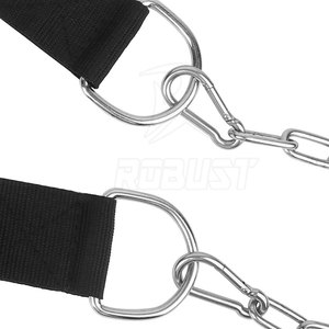 Harnais de musculation en néoprène, antidérapant, respirant, ajustement réglable, fermeture auto-agrippante pour la musculation en salle de sport - Product Image 6