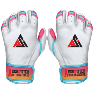 Gants de frappe de softball pour adultes USA Premium Pro, en cuir Cabretta personnalisé avec grip souple, gants de baseball pour adultes en vente - Product Image 1