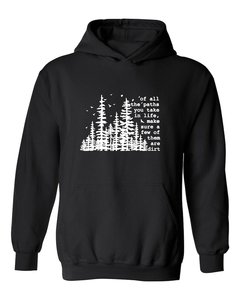 Sudadera con Capucha Blanca para Hombre, Diseño con Estampado Forestal, Algodón, Estilo Casual, con Bolsillo Frontal, para Otoño - Product Image 4