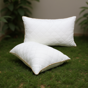 Oreiller minimaliste en microfibre solide et douce, garni de fibres, taille Queen, pour la maison et l'hôtel - Product Image 3