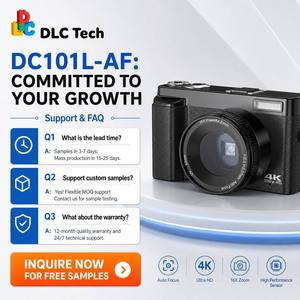 Dlc dc101l कॉम्पैक्ट 4K डिजिटल कैमरा आदर्श उपहार छात्रों के लिए 48MP अल्ट्रा एचडी सेल्फी कैमरा आदर्श उपहार - Product Image 4