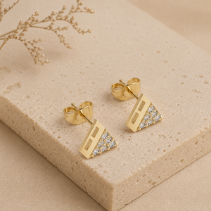 22K Gold Earrings Premium Traditional Indian Jewelry Stylish Gold Earrings for Women Wedding Bridal Festive and Party Wear - Product Image 2