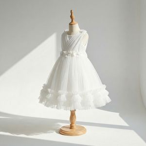 ชุดเดรสเจ้าหญิงสไตล์เกาหลีสำหรับฤดูร้อน สำหรับเด็กผู้หญิงอายุ 3-10 ปี สไตล์ยุโรป - Product Image 3