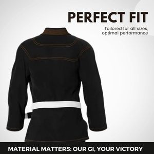 ชุดยูโด BJJ ผ้าฝ้ายพรีเมียม ทอลายเพิร์ลวีฟ ปักโลโก้ได้ตามต้องการ ระบายอากาศได้ดี น้ำหนักเบา ทนทาน เหมาะสำหรับการฝึกซ้อม สำหรับผู้ชายและผู้หญิง - Product Image 4