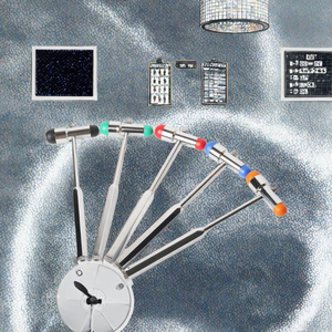 Marteau réflexe manuel en acier inoxydable, outil de diagnostic multifonctionnel, instrument de percussion neurologique ISO13485 ORL USI - Product Image 3