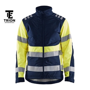 Chaquetas de Seguridad de Trabajo con Cintas Reflectantes, Chaquetas de Trabajo Personalizadas de Alta Visibilidad, Chaquetas de Invierno para Hombre - Product Image 1