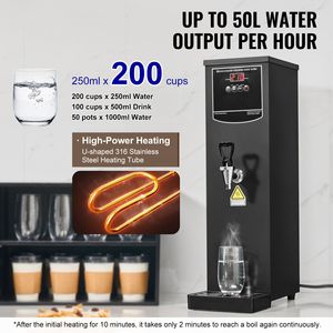 "1500W Electric Hot Water Dispenser with 316 Stainless Steel <b>Heating</b> <b>Tube</b> for Commercial Use" - Product Image 2