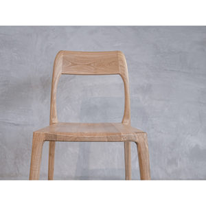 Silla de comedor de madera de teca maciza para hotel, villa, restaurante, resort, venta al por mayor personalizada - Product Image 1