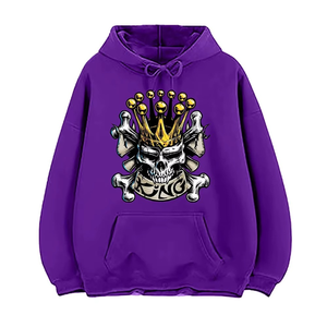 Sudaderas con Capucha Personalizadas de Moda Hip Hop para Hombre, Sudaderas con Estampado DTG de Alta Calidad 100% Algodón para Hombre - Product Image 3