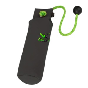 Dummy d'entraînement pour chien VANTEX en toile verte avec poignée en corde et matériau en tissu durable - Product Image 2