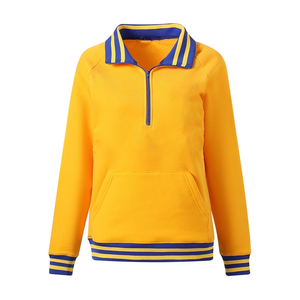 Sweat-shirt SGRho Gold Quarter Zip unisexe pour femme, hiver, lettres en relief, manches raglan, polaire, vêtements grecs personnalisés pour sororité - Product Image 1