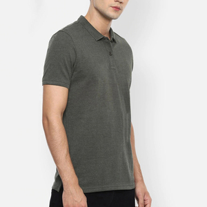 Camiseta de Golf para Hombre, Talla Grande, con Logotipo Personalizado, de Poliéster y Algodón, de Secado Rápido, Transpirable, con Bolsillo - Product Image 5