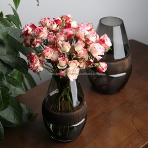 Jarrón de madera personalizado, soporte de flores personalizado, jarrón artístico, regalo único, decoración ecológica para el hogar, Idea de regalo significativa - Product Image 1