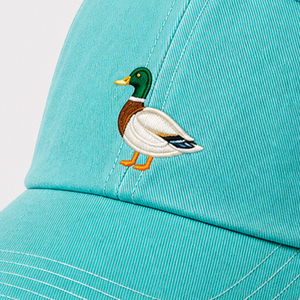Gorra de Papá con Bordado de Pato Mallard, Gorra de Papá con Bordado de Pato Mallard Elegante, Gorra de Papá de Algodón de Alta Calidad, Color Personalizado, Hecho en Pakistán - Product Image 5