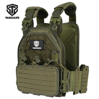 Gilet tactique MOLLE détachable à dégagement rapide en nylon 1000D, porte-plaques JPC, pochettes et sacs pour magazines MOLLE – Fournisseur d'usine Indonésie