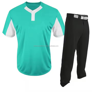 Vente en gros de vêtements de sport de baseball et softball sur mesure maillot respirant impression numérique broderie uniformes doux et confortables pour - Product Image 2