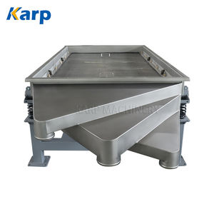 ตะแกรงสั่นสะเทือนแบบเส้นตรงปรับแรงสั่นได้ พร้อมฝาครอบกันฝุ่น ตะแกรงสั่นสะเทือนสำหรับอาหาร พร้อมตัวล็อคแบบรวดเร็ว - Product Image 4