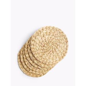 Attractive Price Water Hyacinth <b>Mat</b> and Placemat Hand Woven Rug With Dried Water Hyacinth Material From Vietnam - Product Image 1