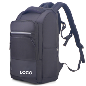 Custom Logo 1072 Laptop <b>Backpack</b> <b>Waterproof</b> 14 Inch Business <b>Men</b> PVC Nylon 13L Large Capacity RFID USB Zipper Daily Travel - Product Image 1