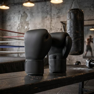 OEM Brand Custom Artificial Leather Muay Thai Training Mitt Universal Weighted Fight Sparring Boxing <b>Gloves</b> Hook Loop - Product Image 6