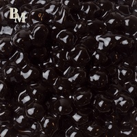 Perles de tapioca au sucre brun noir Bosmos 0,85 cm, sacs de 3 kg - Certifiées HALAL/HACCP/ISO 22000, ingrédients pour bubble tea, Taïwan, 12 mois