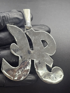 Luxury Moissanite Letter A Pendant <b>Necklace</b> Iced Out Hip Hop Jewelry <b>Silver</b> Statement Charm Gift for Men Women - Product Image 2