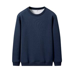Mens Sweatshirt Warm Fleece Pullover Relaxed Silhouette Custom Logo Private Label OEM USA Clothing Supply - Product Image 3